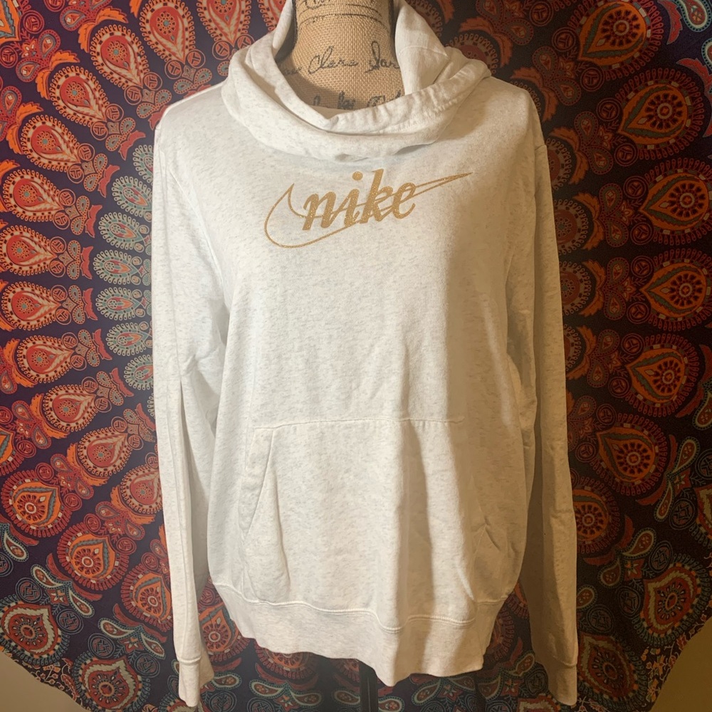 FOR LESLIE ONLY! Nike light Grey Sweatshirt